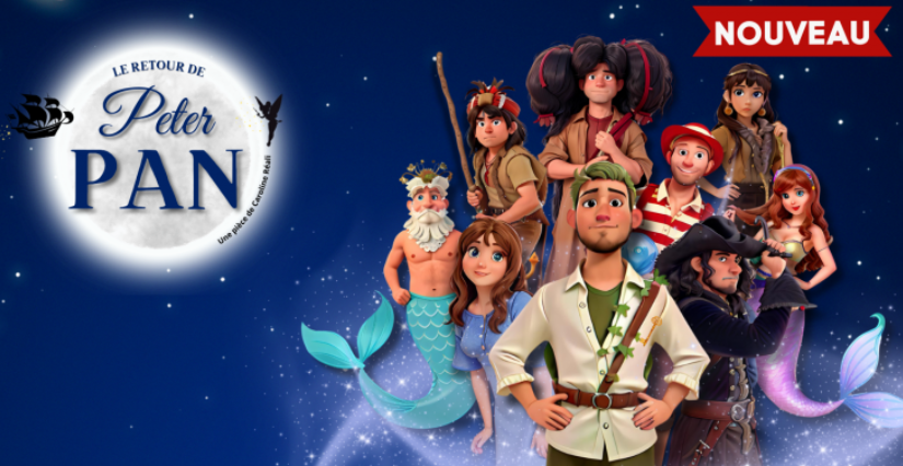 Spectacle " Le retour de Peter Pan" au Théâtre Odéon Montpellier à Pérols