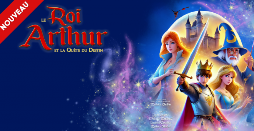 Spectacle " Le roi Arthur et la quête du destin" au Théâtre Odéon Montpellier à Pérols