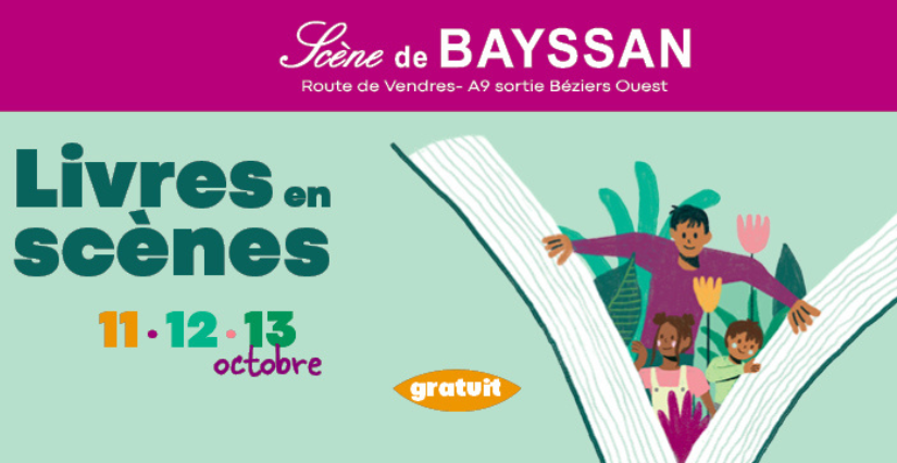 Festival "Livres en scène" à la Scène de Bayssan près de Béziers