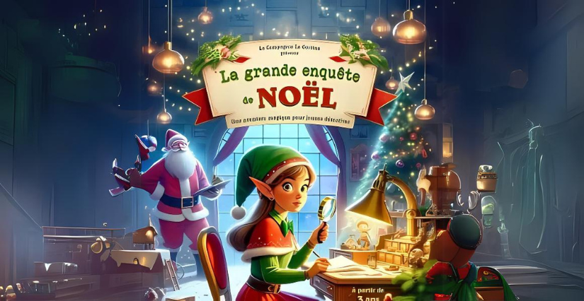 Spectacle "La grande enquête de Noël" à la Comédie du Mas, près de Montpellier Spectacle "La grande enquête de Noël" à la Comédie du Mas, près de Montpellier