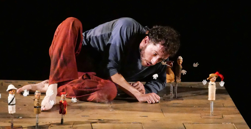 Spectacle "La tempête de Caliban" au Théâtre Molière de Sète Spectacle "La tempête de Caliban" au Centre culturel Léo Malet à Mireval