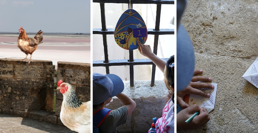 Jeu de Pâques « Questions pour une cocotte » aux Tours et Remparts d'Aigues-Mortes !