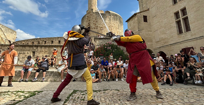 Événement festif: Le Chevalier d’Algues aux Tours et remparts d'Aigues-Mortes !