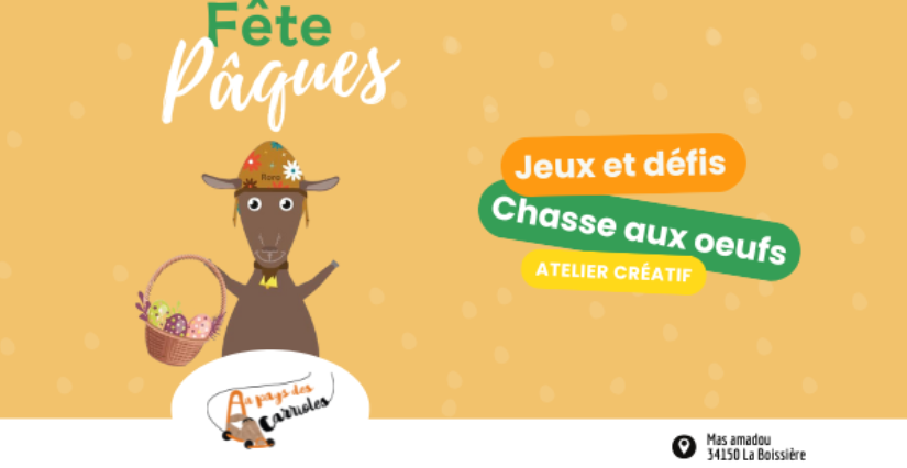 Chasse aux oeufs au Pays des Carrioles