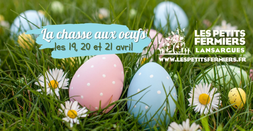 Chasse aux oeufs aux Petits Fermiers de Lansargues