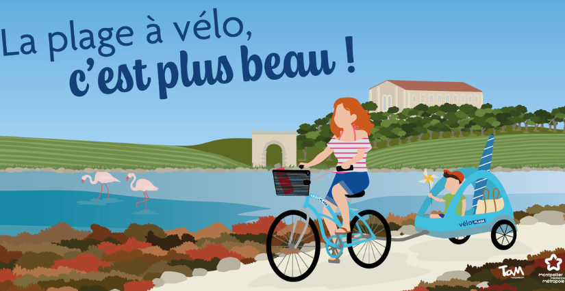 Véloplage 2025 : cap sur la plage en famille, à vélo au départ de Villeneuve-lès-Maguelone !