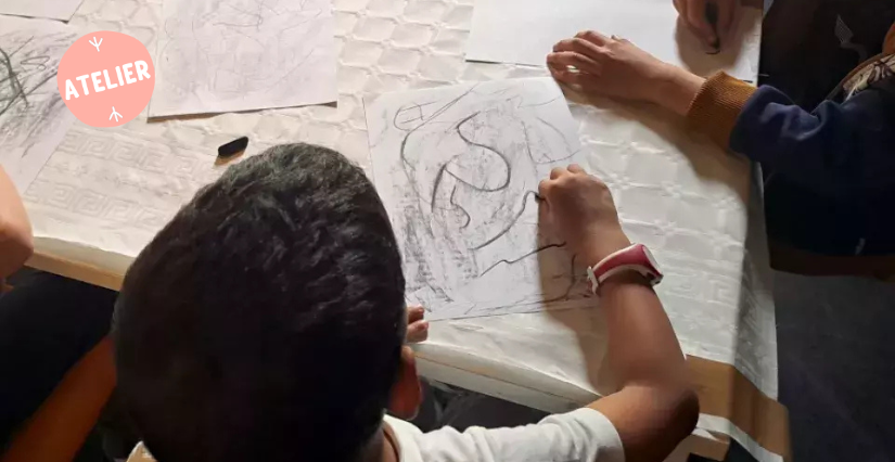 Atelier de création artistique autour de Soulages au Musée Fabre à Montpellier !