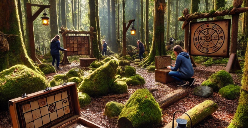 Aventurez-vous dans la forêt avec les escapes game de la Forêt d'Acrobates près de l'étang de Thau !