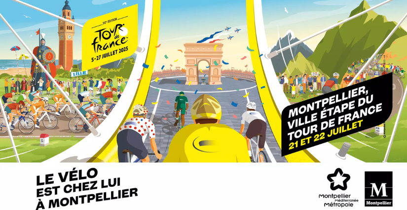 Le Tour de France fait escale à Montpellier : un événement à vivre en famille !