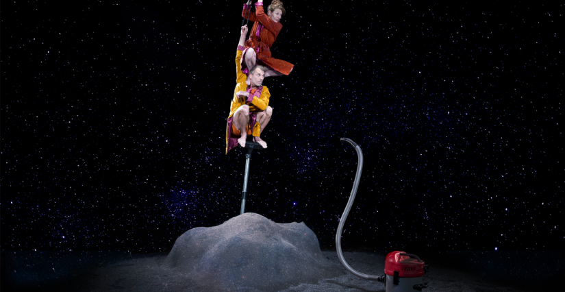 Spectacle de cirque jeune public "Aspirator" au Théâtre de Nîmes Spectacle de cirque jeune public "Aspirator" au Théâtre de Nîmes