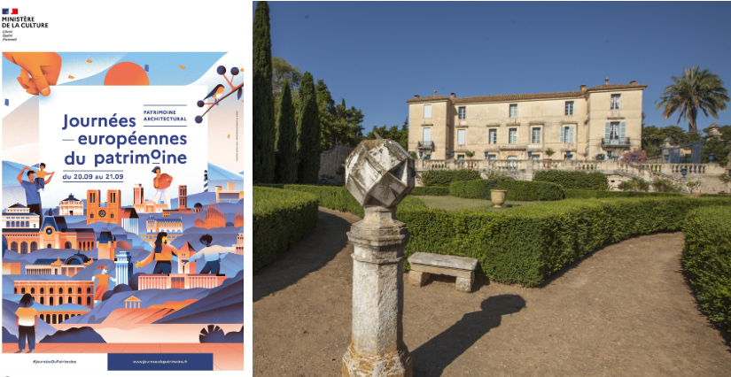 Les Journées européennes du patrimoine au Château de Flaugergues 