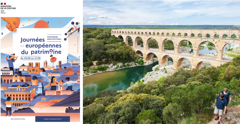 Les Journées Européennes du Patrimoine au Pont du Gard : une sortie familiale à ne pas manquer !