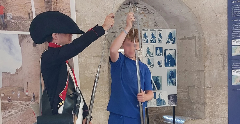 Visite famille "Le Fort en révolution" au Fort Saint André à Villeneuve-lès-Avignon!