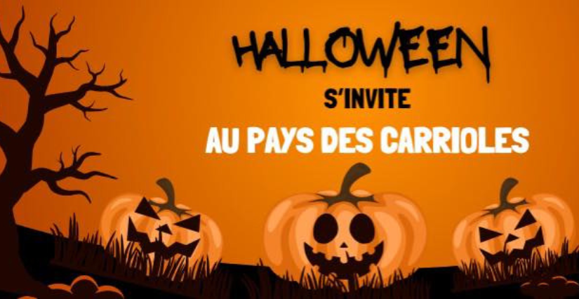 Halloween s'invite au Pays des Carrioles, à la Boissière