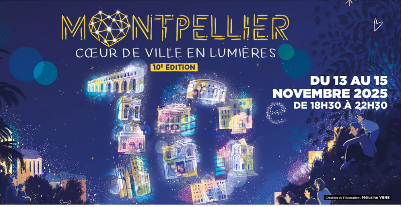 Cœur de Ville en Lumières, un spectacle magique à vivre en famille pour sa 10e édition à Montpellier