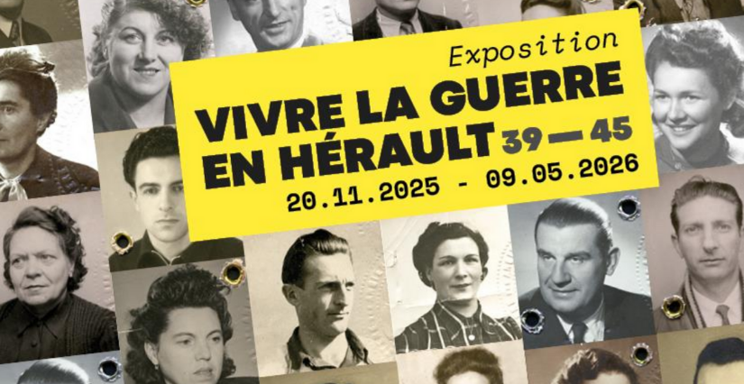 "Vivre la guerre en Hérault 1939-1945" une exposition à découvrir en famille à Pierresvives à Montpellier