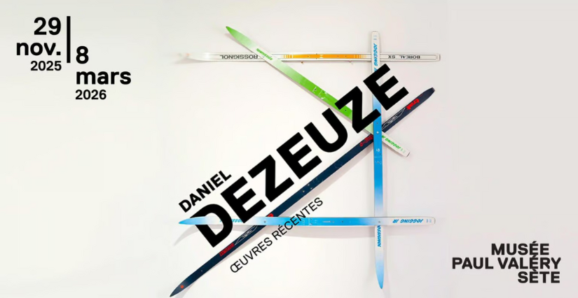 La nouvelle exposition de Daniel Dezeuze au musée Paul Valéry à Sète !