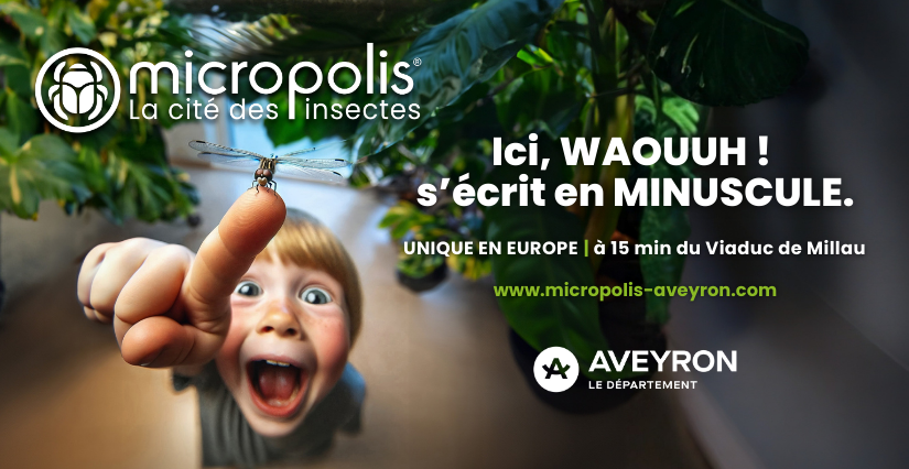 Micropolis, la Cité des insectes au cœur de l'Aveyron!