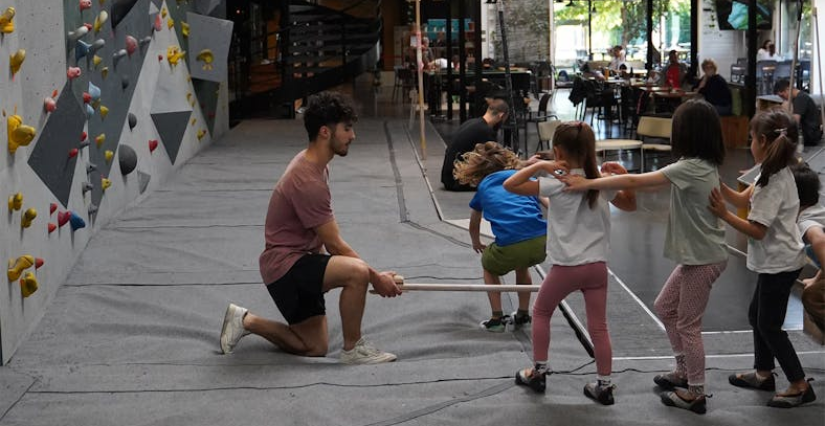 Stage d'escalade pour les enfants avec Boulderline Montpellier