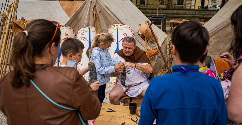 Les Journées Romaines de Nîmes pendant les vacances de printemps
