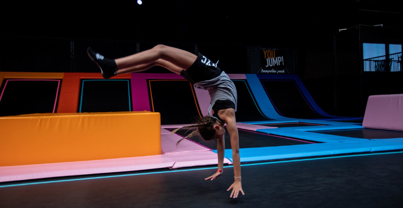 Trampoline Park You Jump : une superbe salle de jeux indoor pour s'amuser en famille ou entre amis !