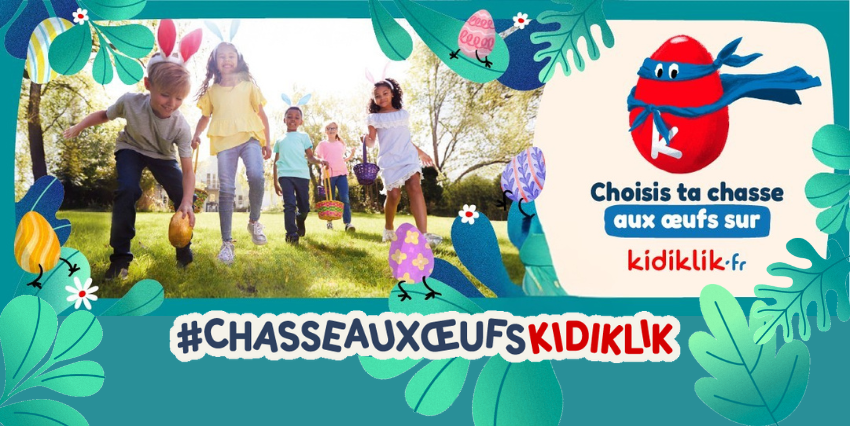 Grande chasse aux oeufs Kidiklik au château de l'Engarran près de Montpellier !