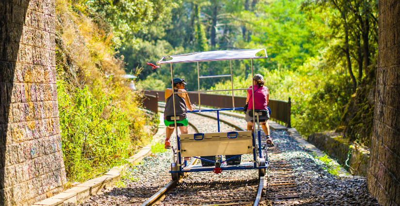 Vélorail des Cévennes : pédalez en famille au cœur de la nature !
