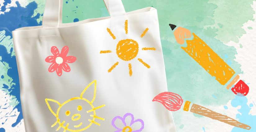 Atelier enfant "Tote Bag Party" à l'Abbaye de Valmagne à Villeveyrac