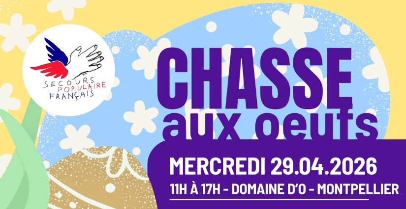 Grande chasse aux oeufs solidaire au Domaine d'O à Montpellier