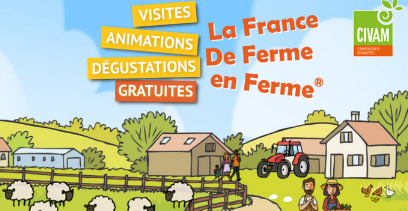 De Ferme en Ferme 2026 : un week-end familial à la découverte de l’agriculture !