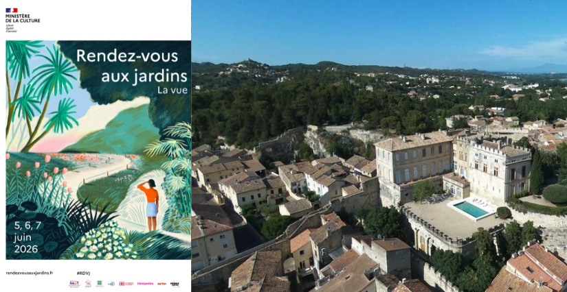 Rendez-vous aux jardins au château d’Aramon : fête des plantes en famille !