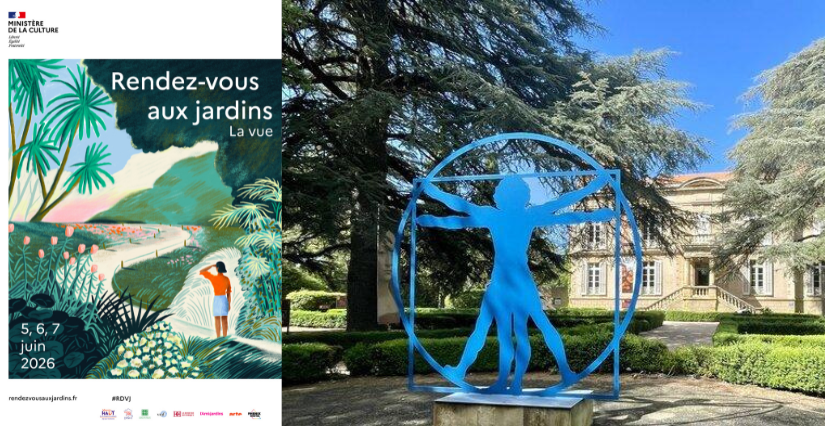 Rendez-vous aux jardins au Château de Bosc à Domazan