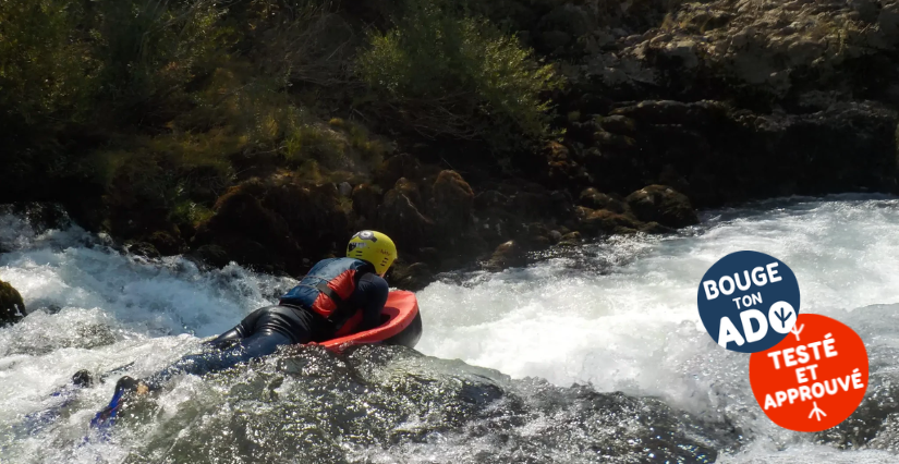 ☄ REPORTAGE I Hydrospeed dans les Gorges de l'Hérault, nous l'avons testé avec nos ados!