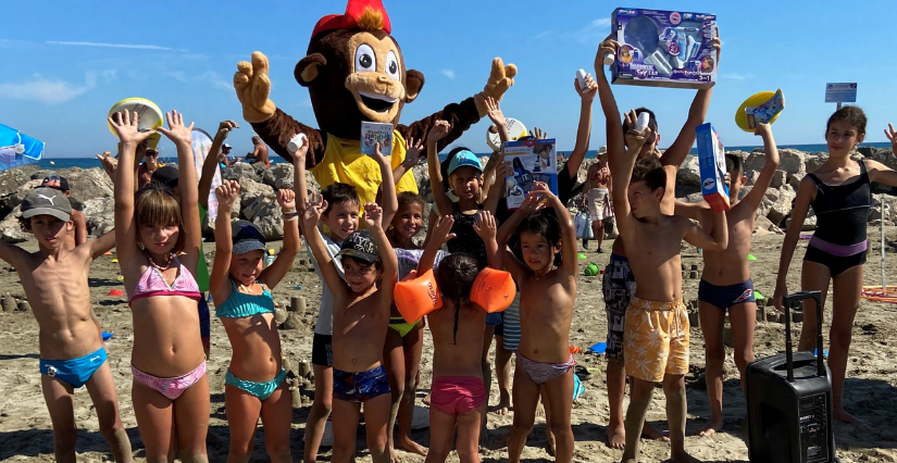 Tiky Beach à Carnon : le club de plage qui fait le bonheur des enfants et des parents !