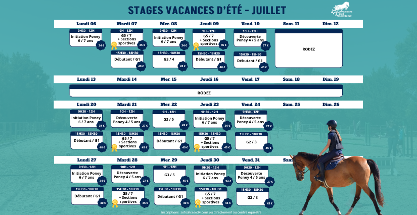 Stage vacances équitation à Mauguio : une activité nature pour les enfants !