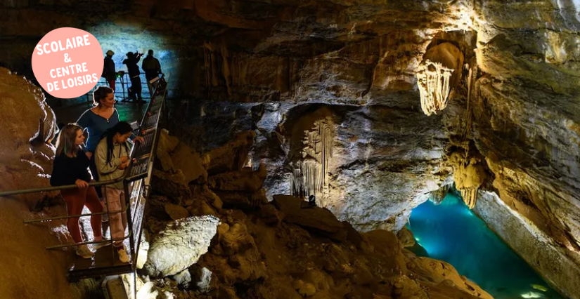 Sortie pédagogique au cœur des Cévennes : la Grotte de Trabuc, de la maternelle au lycée !