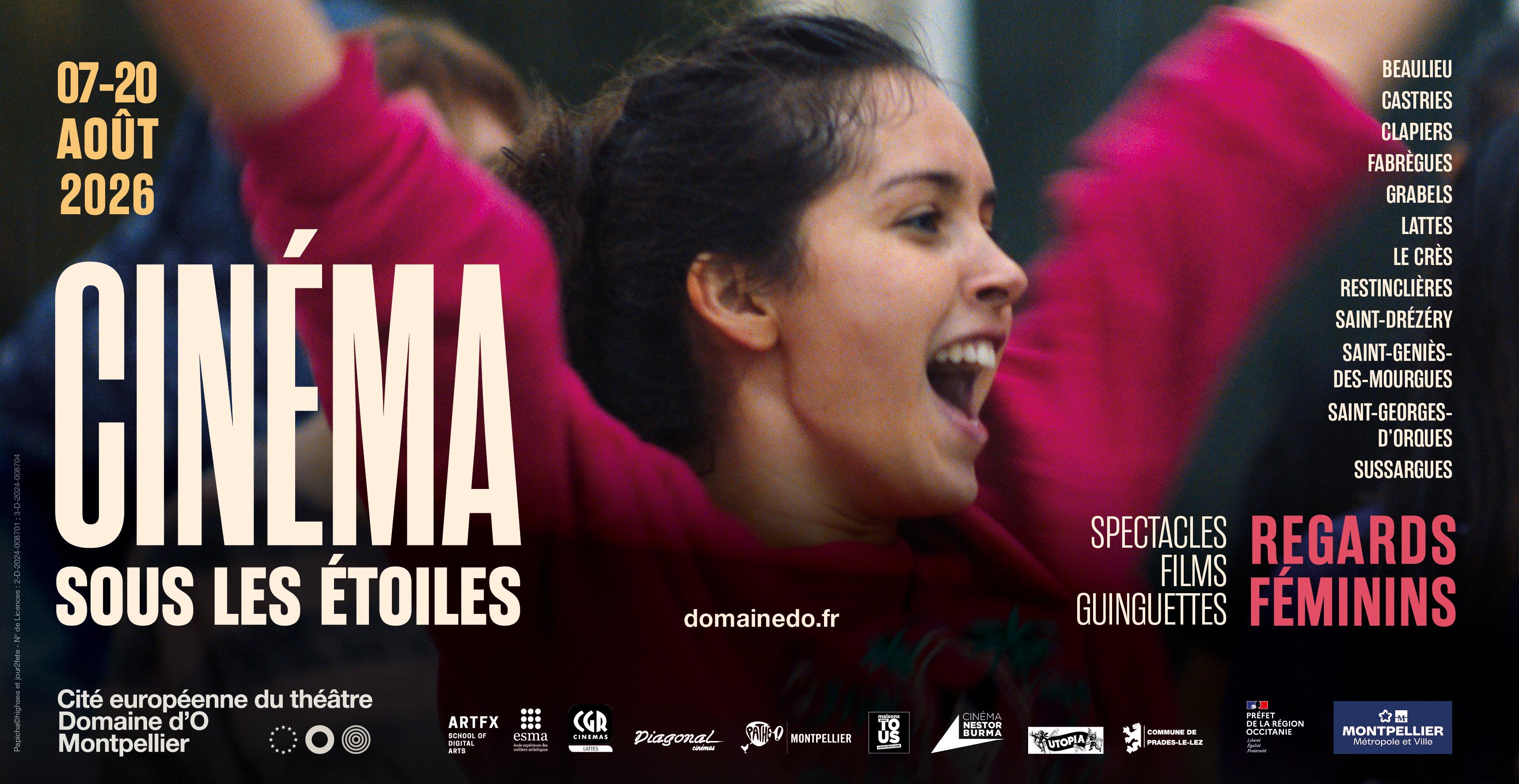 Festival Cinéma sous les étoiles 2026 en famille à Montpellier