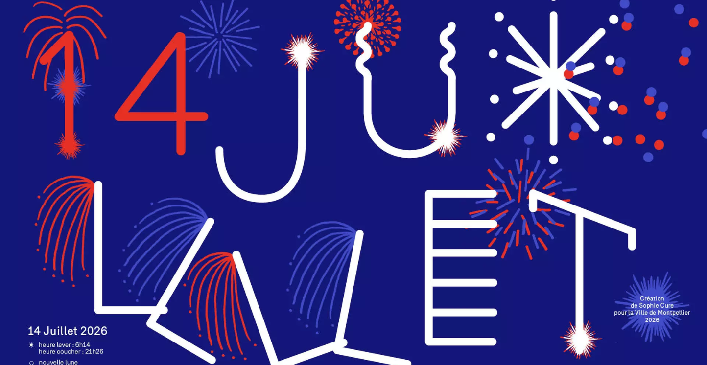 Fête nationale à Montpellier : 2 soirées magiques à vivre en famille les 13 et 14 juillet 2026