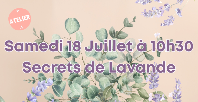 Atelier enfant « Secret de lavande » à l’Abbaye de Valmagne dans l'Hérault