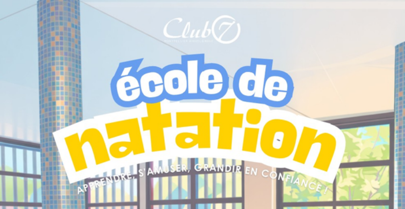 Portes ouvertes et cours d'essais à l'école de natation du Club 7 à Montpellier