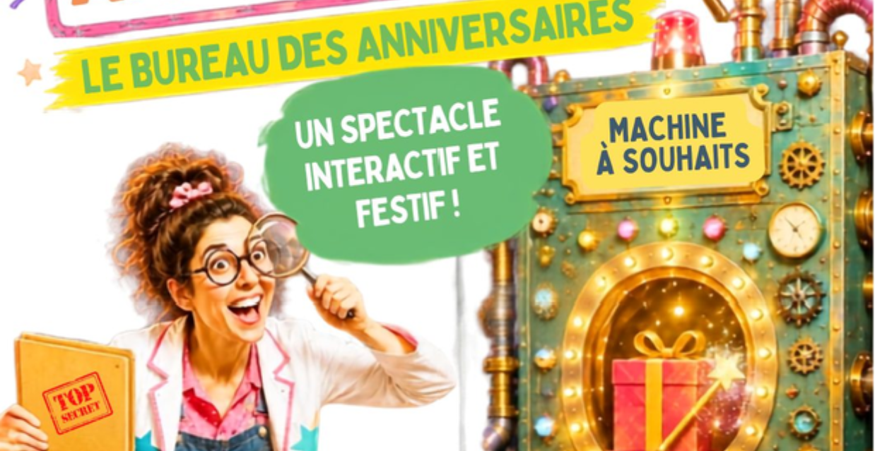 Spectacle enfant " Mission anniversaire" aux Petits Fermiers de Lansargues