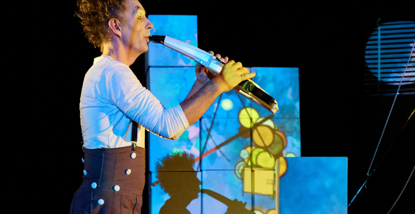 Spectacle enfant "Prélude en bleu majeur" à l'Agora du Crès, près de Montpellier