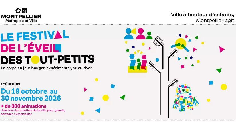  Festival de l'Éveil des tout-petits à Montpellier