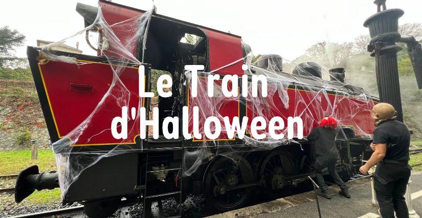 Frissonnez à bord du Train à vapeur des Cévennes pour Halloween !