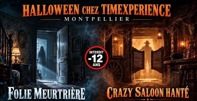 Halloween s'empare de l'escape game TimeXperience à Montpellier
