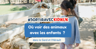 Où aller voir les animaux avec les enfants dans le Gard et l'Hérault ?
